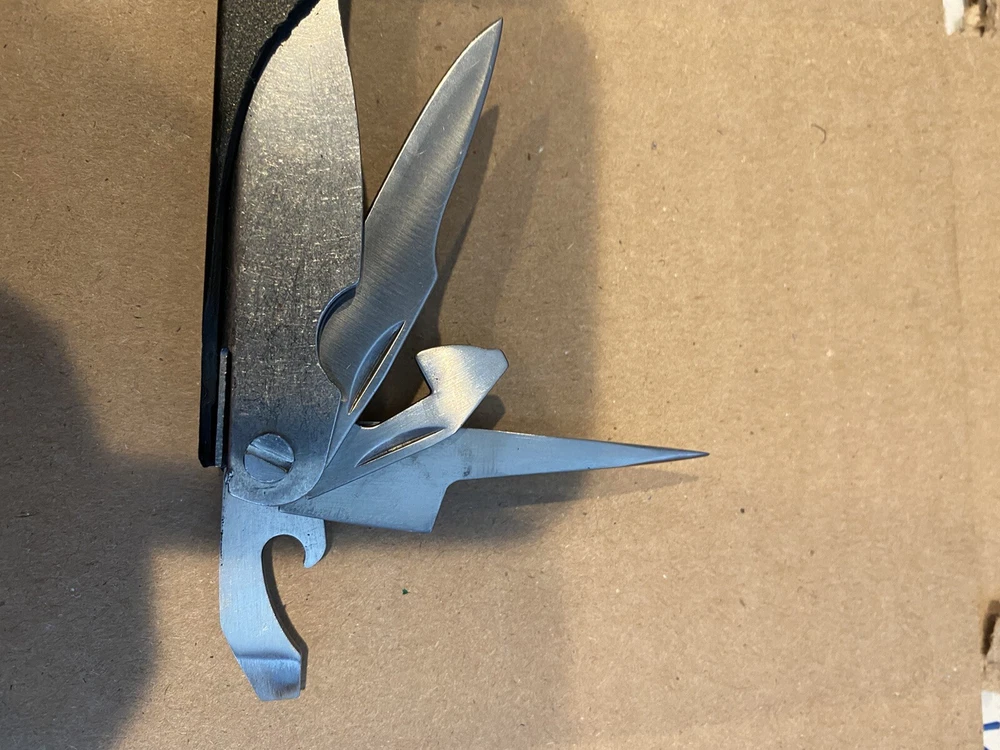 Multi Tool File, Can Opener, Bottle Opener, Pliers - Used