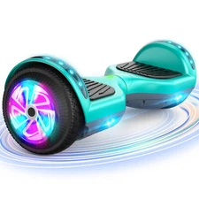 6.5" Kids LEd Light Hoverboard Electric Self Balancing Scooter Electric Scooters