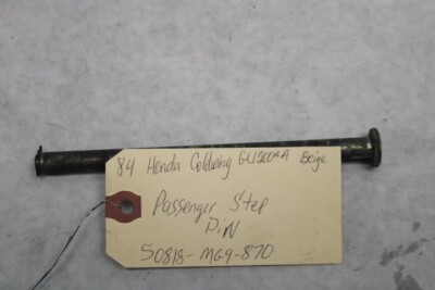 PIN, PILLION STEP 50818-MG9-870 1984 Honda Goldwing GL1200A | eBay