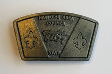 Hawkeye Area Council Iowa Boy Scout Belt Buckle
