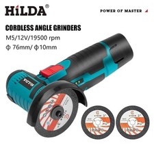 12V Cordless Mini Angle Grinder Brushless Cut...