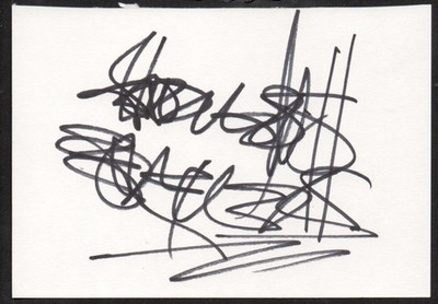 Travis Barker Blink 182 Authentic signed Autogramm Unterschrift COA UACC