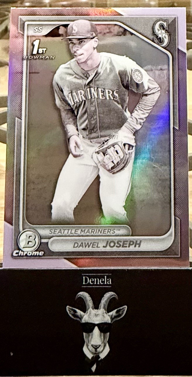 2024 Dawel Joseph 1st Bowman Chrome Baseball Pearl Refractor #BCP-176 Mariners
