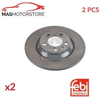 BREMSSCHEIBEN SATZ PAAR HINTEN FEBI BILSTEIN 107508 2PCS P FÜR AUDI A1,GBA
