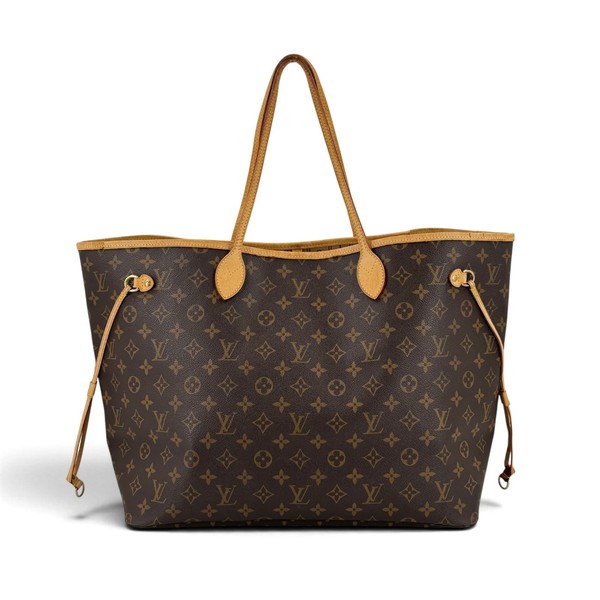 LOUIS VUITTON Neverfull GM Monogram Canvas Brown Tote Shoulder Bag M46978