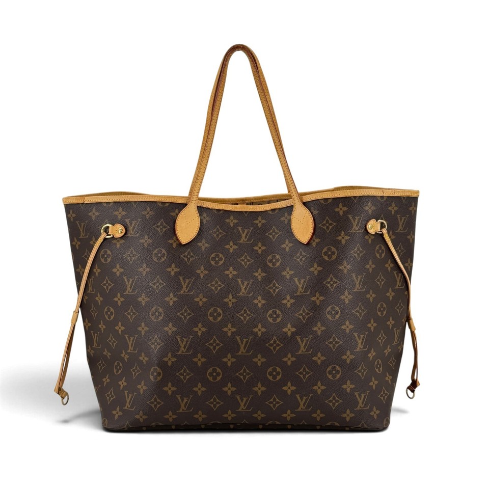 LOUIS VUITTON Neverfull GM Monogram Canvas Brown Tote Shoulder Bag M46978