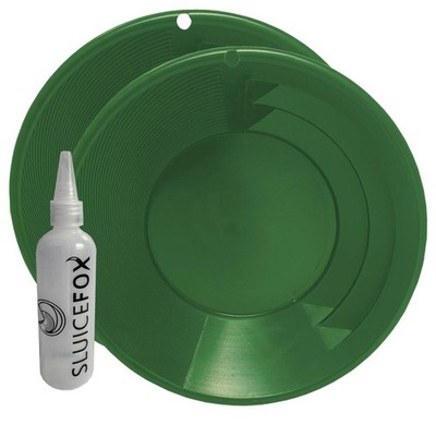 Sluice Fox 3-Piece Gold Panning Kit with Snifter Bottle