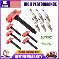 6x Ignition Coil Pack UF807 & Spark Plugs For 2016-2018 Jeep Grand Cherokee 3.6L