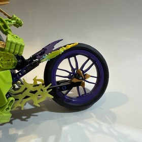 Lego Hero Factory 6231 Green Speeda Demon w/ Motorcycle Motor Bike
