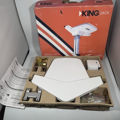 King Jack RV Digital HDTV Antenna Model OA8000 VHF + UHF Amplified HDTV