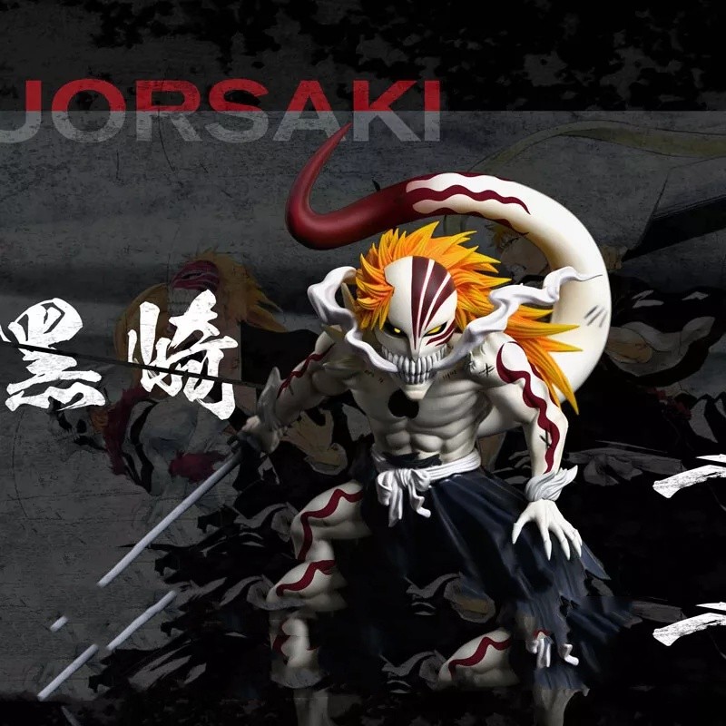 C Studio Bleach Hollowfication Ichigo Kurosaki Modelo Resina en stock Escala WCF