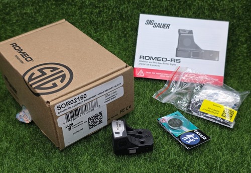 Sig Sauer #SOR02160 ROMEO-RS COMPACT 6 MOA Red Dot Reflex Optic Sight w/ Motac