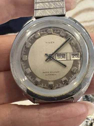 vintage Timex Viscount Spiedel Band Watch
