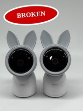  BROKEN ARENTI Baby Monitor 2 Cameras 2K Smart Camera 5in Display White