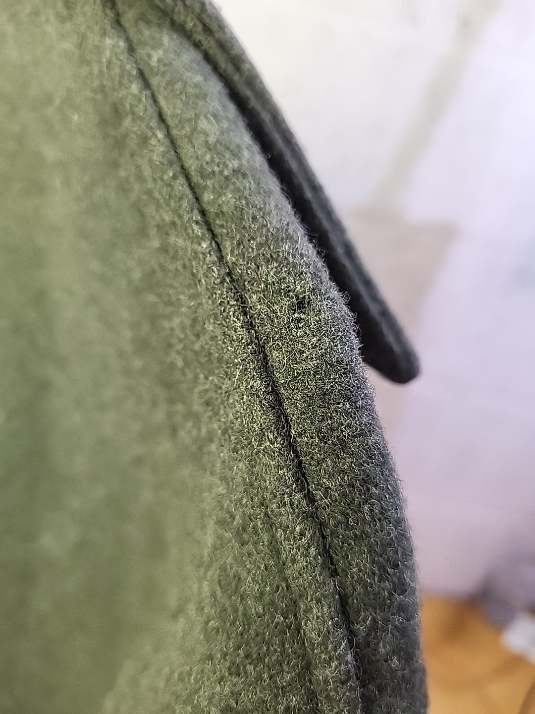 Pendleton Coat  100% Virgin Wool Gray Jacket Sz L… - image 10