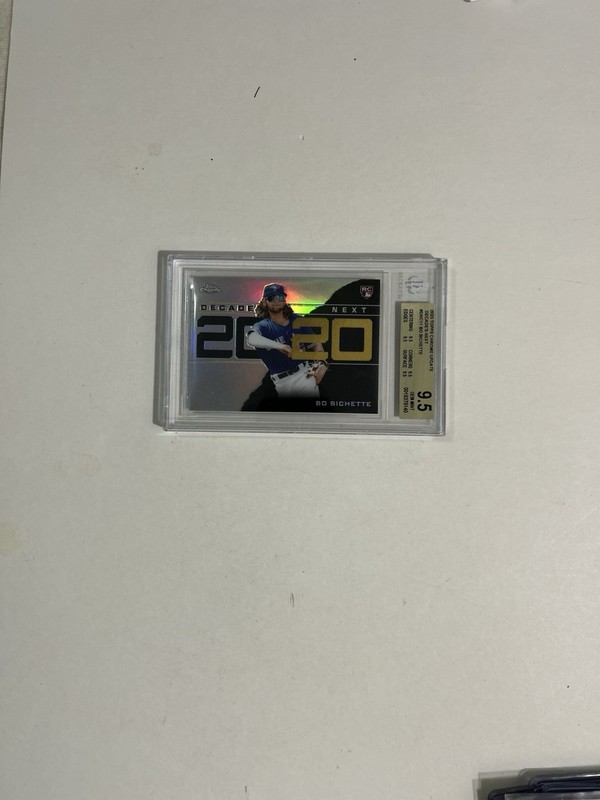2020 Topps Chrome Update Decade’s Next #DNC11 Bo Bichette RC BGS 9.5 Gem Mint 