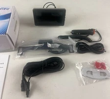 AMTIFO Vehicle Rear View Reverse Back Up Camera System Mirror Monitor Kit New