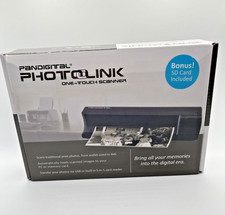 Pandigital Photolink One Touch Scanner w/ Sd Card PANSCN01 NEW SEALED