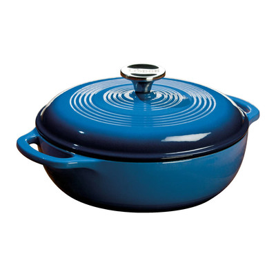 Lodge Enameled 3qt Dutch Oven - Blue