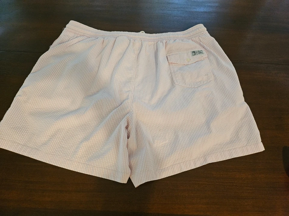 Traje de baño Polo Ralph Lauren rosa SEERSUCKER Traveller 3XB Foto 4 de 4