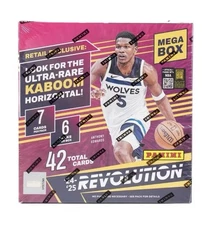 2024/25 PANINI REVOLUTION BASKETBALL mega BOX SEALED *KABOOM CHASE*