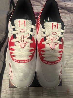 Size 9.5 - Puma MB.01 Lo Team Colors - White High Risk Red