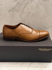 Allen Edmonds Park Avenue Leather Cap Toe Oxfords Walnut Brown Men s Size 11.5 B
