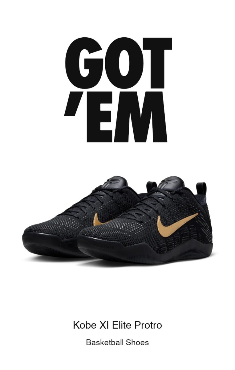 シューズ(男性用) Nike Kobe 11 Protro Size 15 - Nike Kobe 11 Elite Protro 2026 Low Fade To Black for