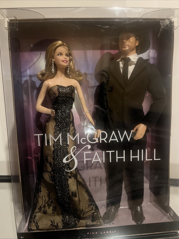 NEW 2011 Barbie Tim McGraw & Faith Hill Collector Pink Label T7904 Mattel IN BOX