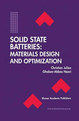 Solid State Batteries: Materials Design and Optimization | Julien (u. a.) | Buch