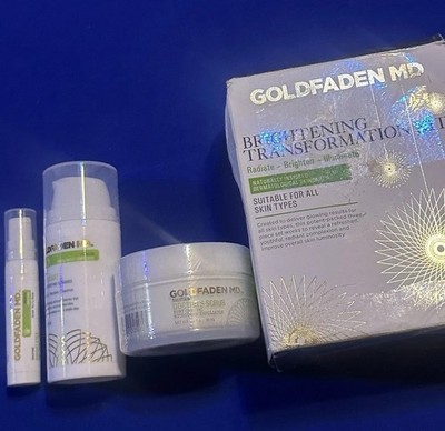 GOLDFADEN MD Brightening Transformation Kit | Advanced Skin Care Regime For F...