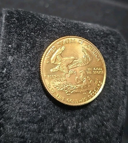 1986 $10 American Gold Eagle 1/4oz Fine Gold