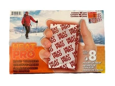 Heat Pro Hand Warmers 8 Hours of Heat Sports & Outdoors, 40 Pairs
