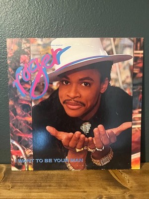 Roger 'I Want To Be Your Man' Vinyl Record 12'' Single - 1987 - 0-20771