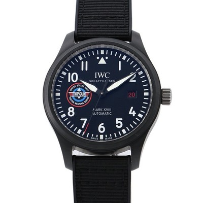 IWC Pilot's Watch Mark XVIII Top Gun SFTI 41mm Ceramic/Fabric