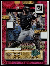 2022 Donruss #RP-3 Henry Davis Rated Prospects Pink Fireworks