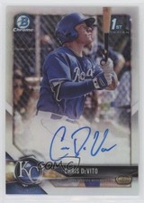 2018 Bowman Chrome Prospect Auto Refractor /499 Chris DeVito #CPA-CD Auto 0k3p