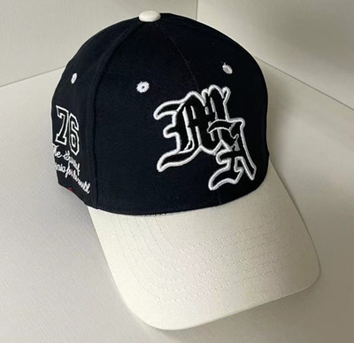 AMIRI Men's and Women's Black Baseball Hat Sports Hat Truck Driver Hat Sun Hat