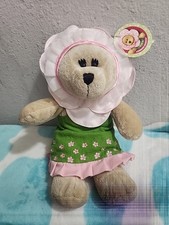 Starbucks Bearista Bear 2010 Pink Flower Coffee Plush Plush with tag