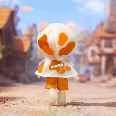 Authentic Dimoo Raincoat Cat BJD Action Figures Gift Doll Cute | eBay