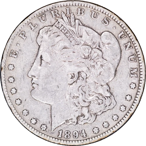1894-O $1 Morgan Silver Dollar ~ VF Details