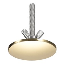 Kitchen Sink Hole Covers Zinc Alloy Faucet Hole Plug, Champagne Gold