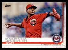 2019 Topps #335 Ervin Santana Minnesota Twins