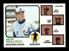 1973 Topps #377 Gene Mauch Expos EX-MT+ *9v