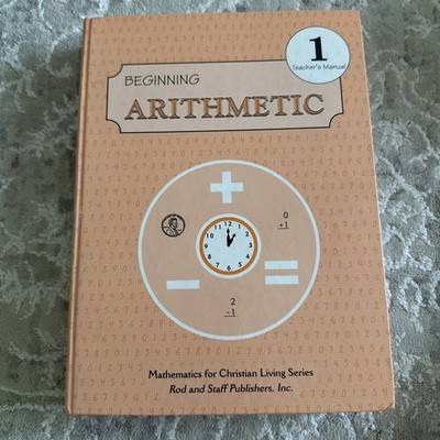 Beginning Arithmetic: Grade 1, Teacher's Manual