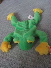 TY Beanie Baby Smoochy the Frog DOB October 1, 1997