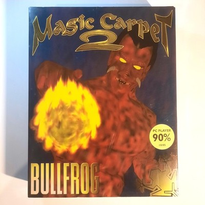 MAGIC CARPET 2 / PC Big Box (CD-Rom), DE / Retro Kult Klassiker / CIB Komplett