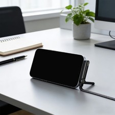 90 Bend Connectors Data Power Cable Foldable Phone Stand for Gaming Devices