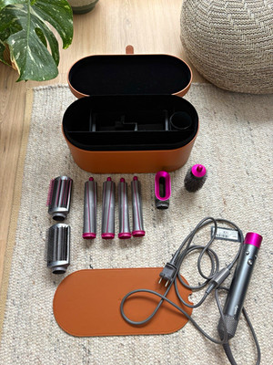 Dyson Airwrap Multi-Styler Silber/Pink mit Aufsätzen & Aufbewahrungsetui