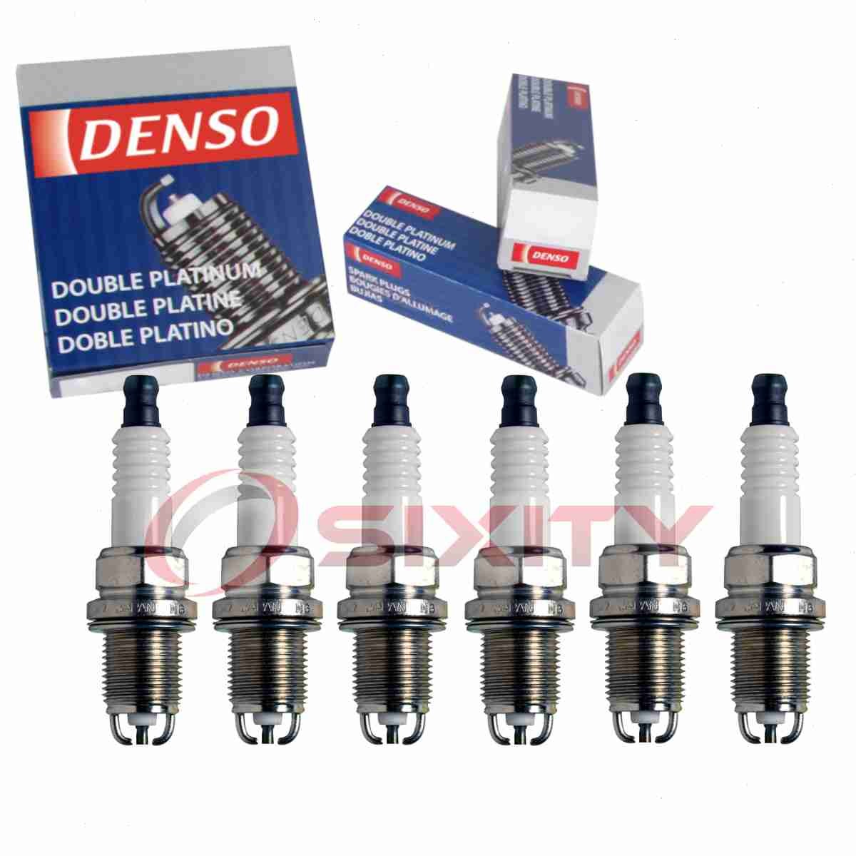 6 pc Denso Platinum Long Life Spark Plugs for 1996-2001 Toyota Camry 3.0L V6 zb
